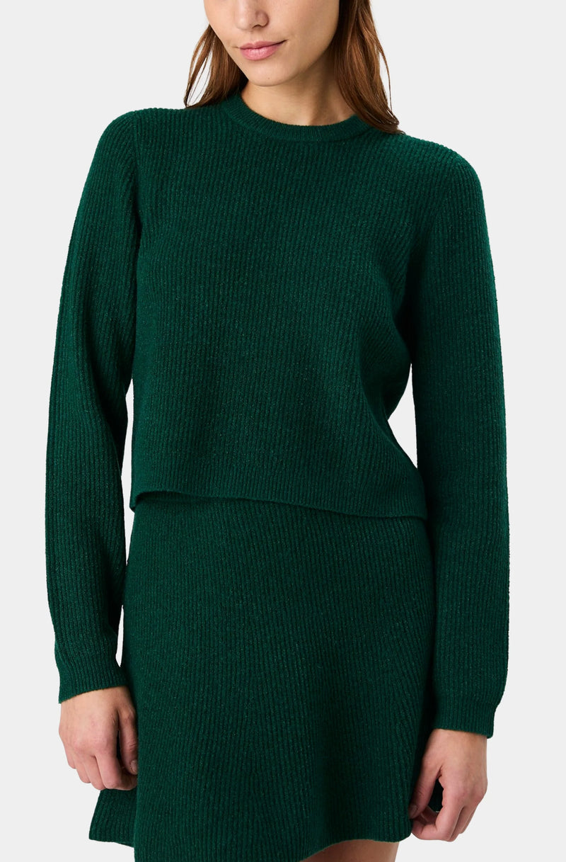 French Connection Vhari Knit Classic Sweater & Mini Skirt Set