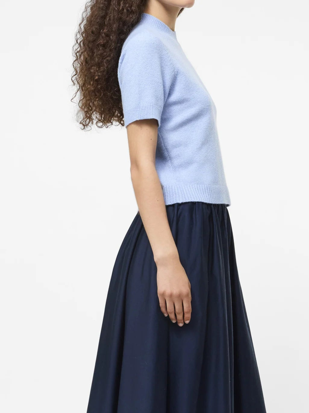 French Connection Emma Vhari Knit Mock Neck Sweater