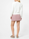 French Connection Ellie Knit Crew Neck Sweater in Porcelain Cream
