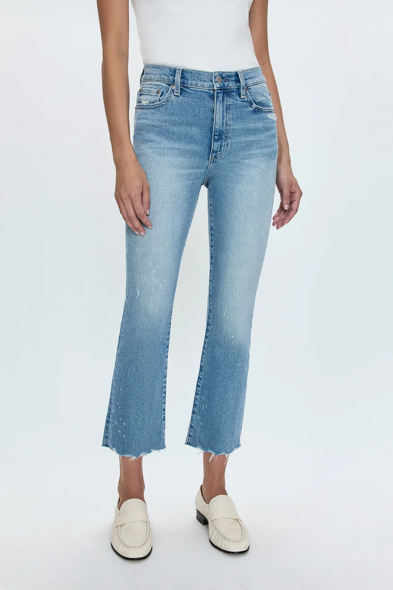 Pistola Lennon High Rise Crop Boot Jeans