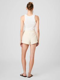 French Connection Structured Taffeta A-Line Top & Relaxed Shorts Set