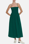 Pistola Bianca Shirred Bodice Dress
