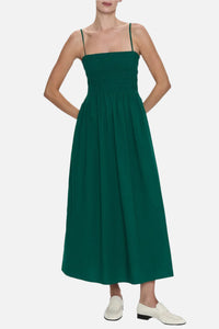 Pistola Bianca Shirred Bodice Dress