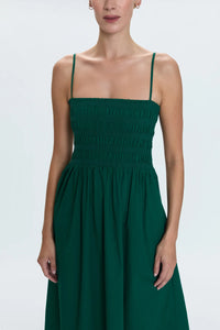 Pistola Bianca Shirred Bodice Dress