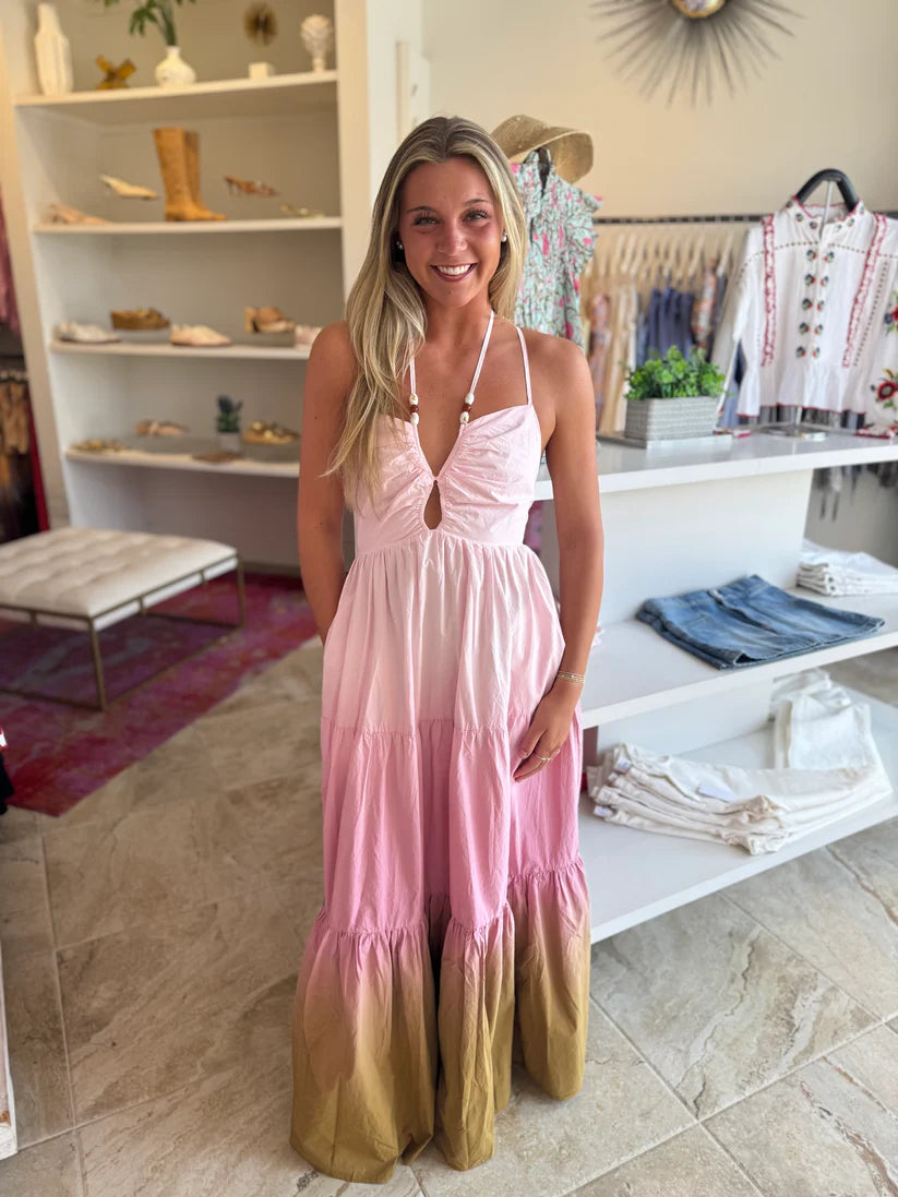 knee length dresses for ladies YFB | Amina Maxi Dress
