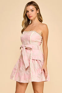 Maeve Embroidered Mini Dress