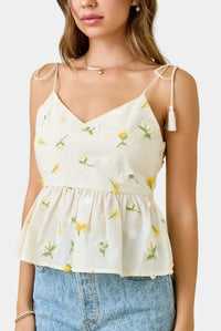 Janey Floral Cami Top