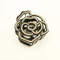 Medusa's Heirlooms Vera Inspired Flower Jaw Clip