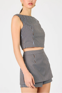 Line & Dot Chandler Top & Skort Set