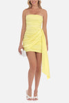 Darla Satin Tassel Mini Dress