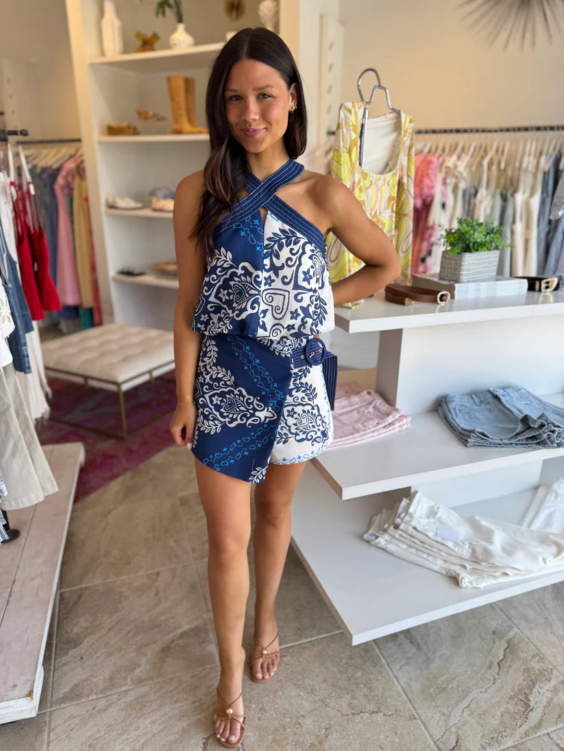 CIEBON Zenia Top & Abigail Wrap Skort Set