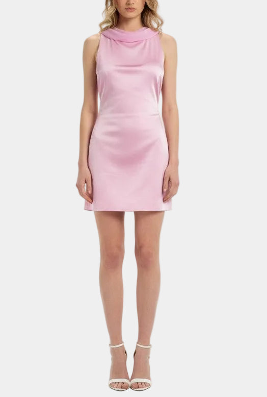 Avani Draped Cowl Neck Mini Dress
