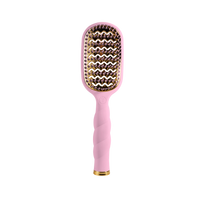 TELETIES Vented Hair Brush in Bubblegum Pink