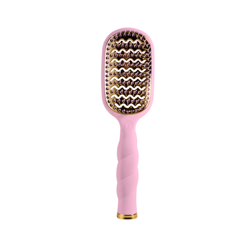 TELETIES Vented Hair Brush in Bubblegum Pink