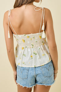 Janey Floral Cami Top