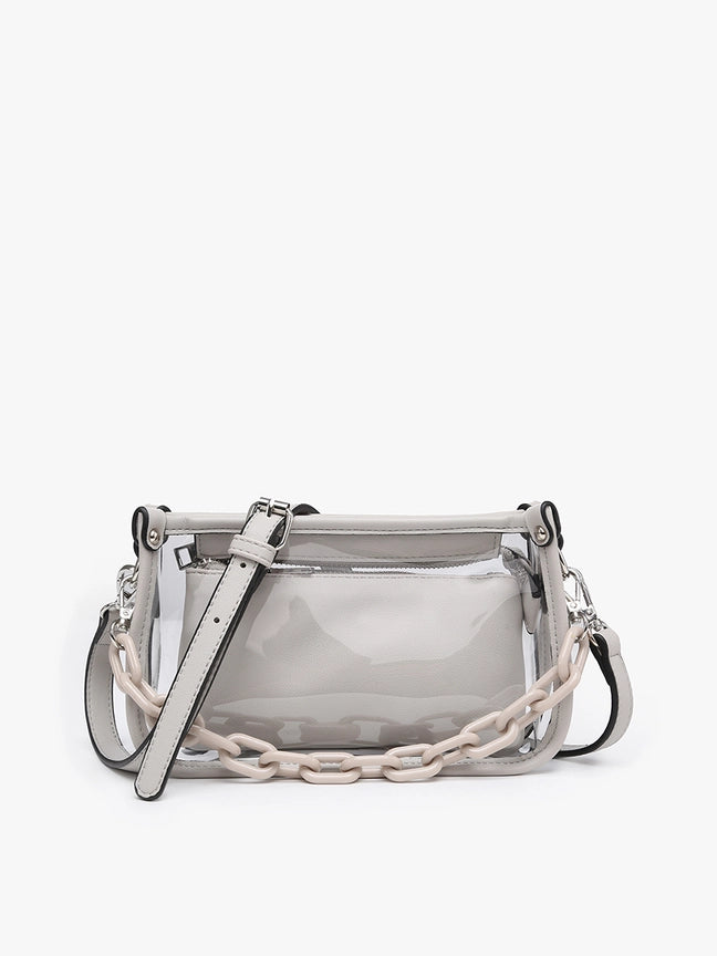 Jessica Clear Crossbody Bag