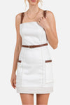 Candi Belted Mini Dress