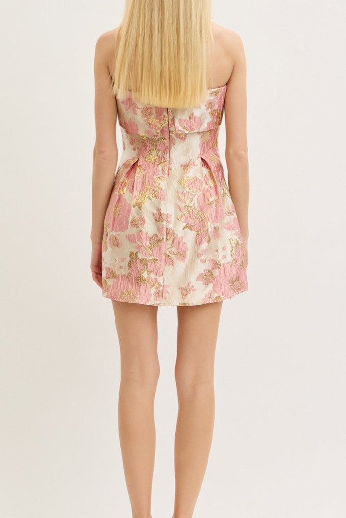 Chiara Jacquard Mini Dress