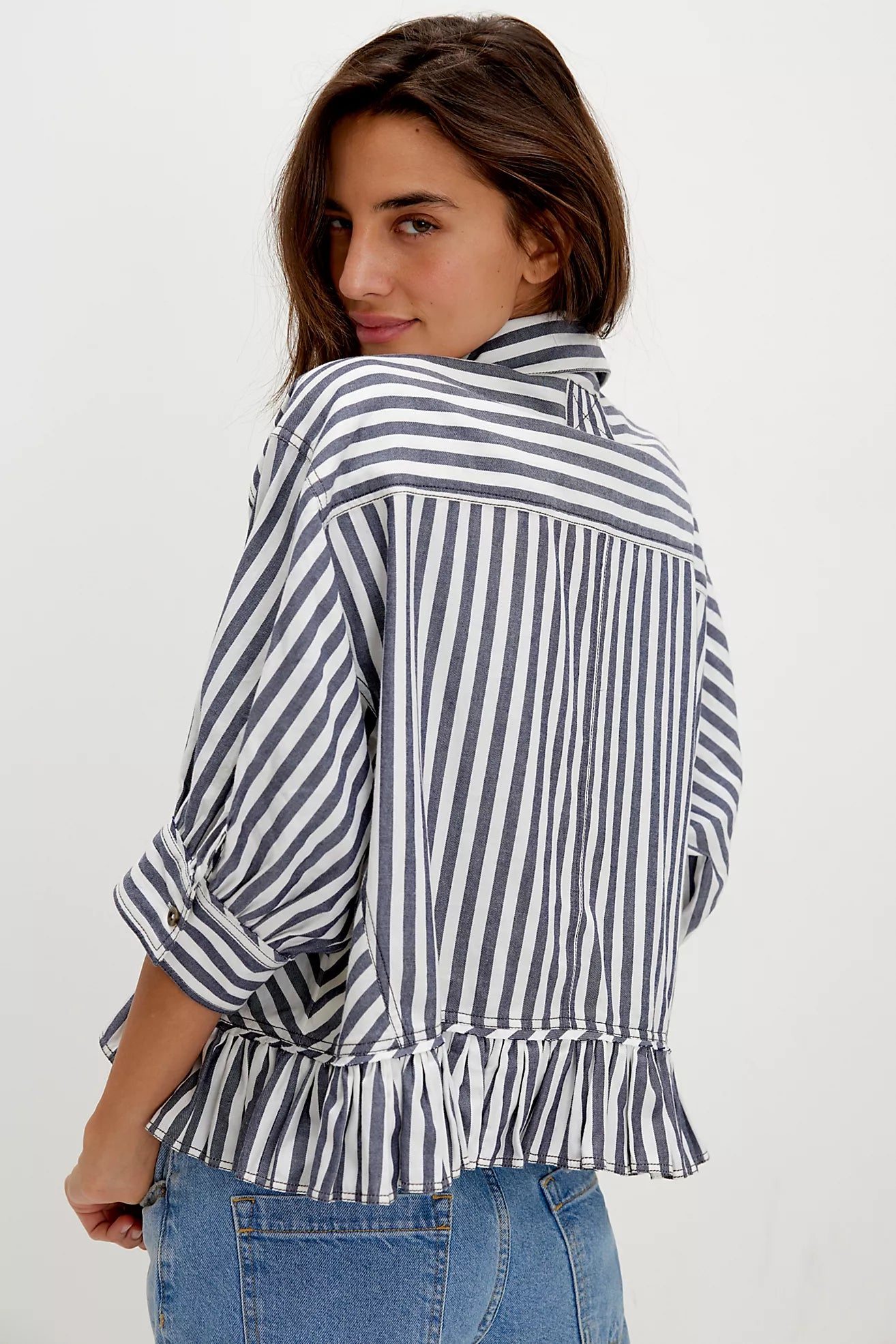 Free People Bailey Stripe Shirt