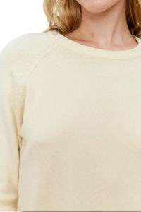 Deluc Begonia Sweater in Ecru