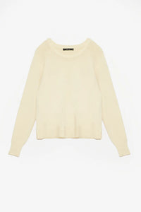 Deluc Begonia Sweater in Ecru