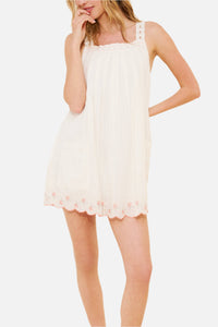 Free People Latecia Embroidered Mini Dress