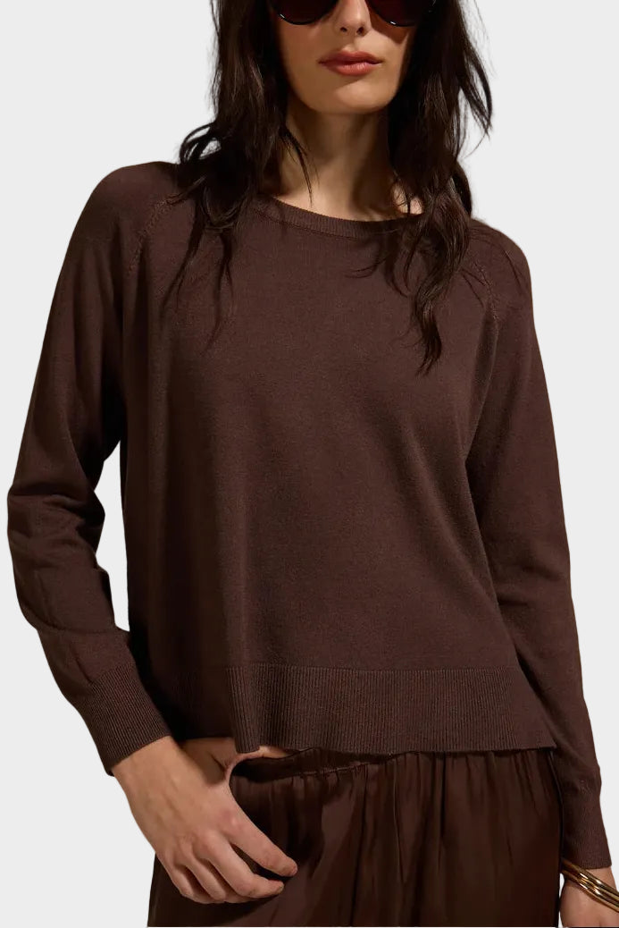 Deluc Lorraine Sweater in Chocolate