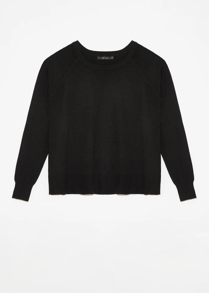 Deluc Lorraine Sweater in Black