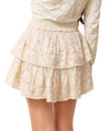 Love Shack Fancy Ruffle Mini Skirt in Magnolia