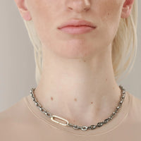 Artizan Joyeria Just Click Puerto Chain Silver Necklace