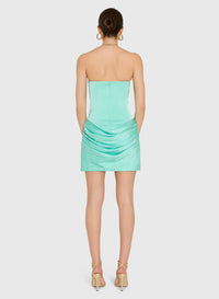 Amanda Uprichard Mariah Dress in Seaglass