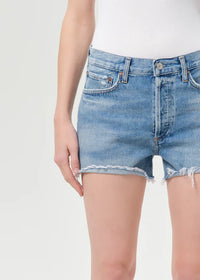 AGOLDE Parker Shorts in Post