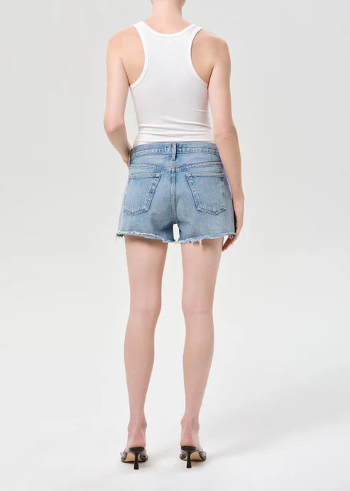 AGOLDE Parker Shorts in Post