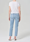 AGOLDE Riley High Rise Straight Crop Jeans