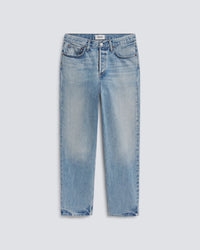 AGOLDE Romney Jeans  Mid Rise Straight Leg Jeans in Stream