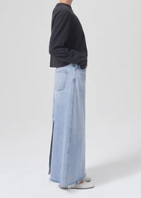 AGOLDE Hilla Maxi Skirt in Practice