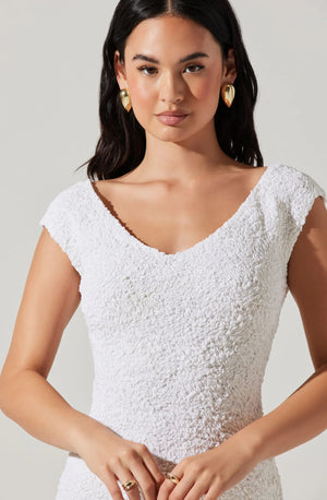 ASTR The Label Odelle Dress in White