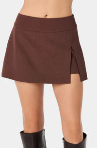 ASTR The Label Tessa Skort in Mulberry