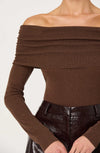 ASTR The Label Kylin Sweater in Brown