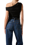 ASTR The Label Lindy Textured Off Shoulder Top