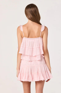 ASTR The Label Delia Top & Mini Skirt Set