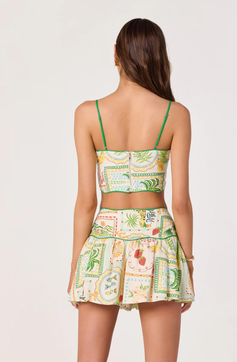 ASTR The Label Heidi Top & Shorts Set