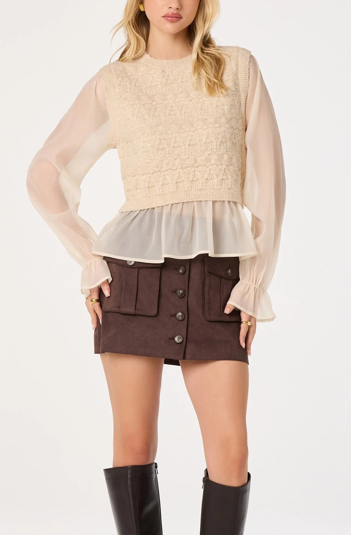 ASTR The Label Ruby Sweater