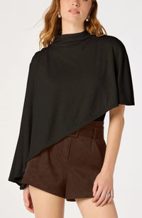 ASTR The Label Jailene Top in Black