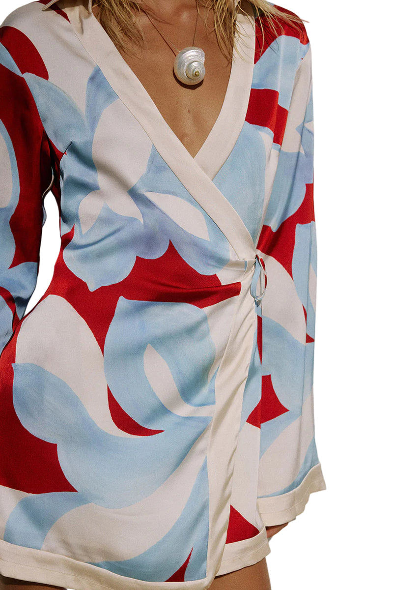Runaway Amoree Long Sleeve Mini Dress