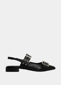 Angela Pointed Slingback Flats