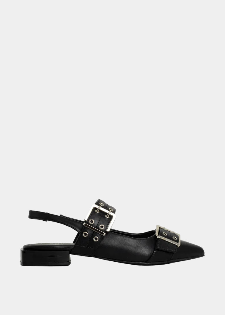 Angela Pointed Slingback Flats