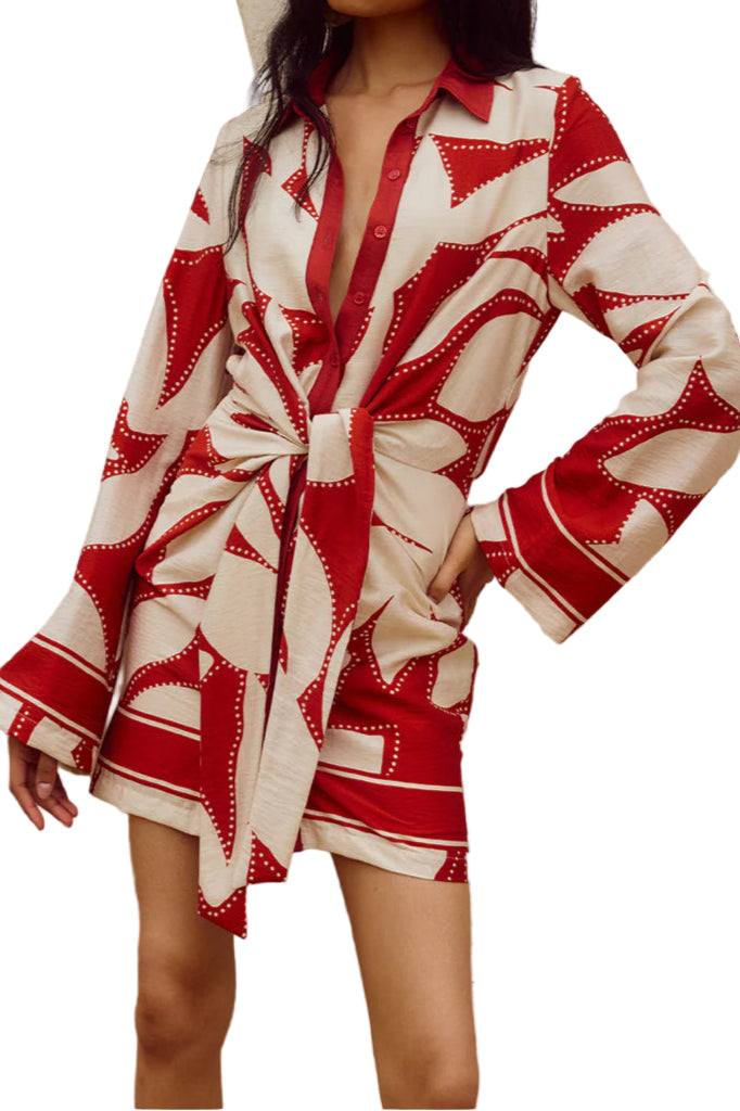 Runaway Arlette Sleeved Mini Dress