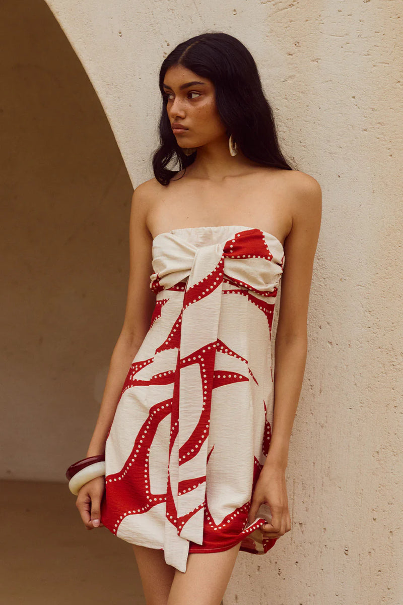 Runaway The Label Arlette Strapless Mini Dress