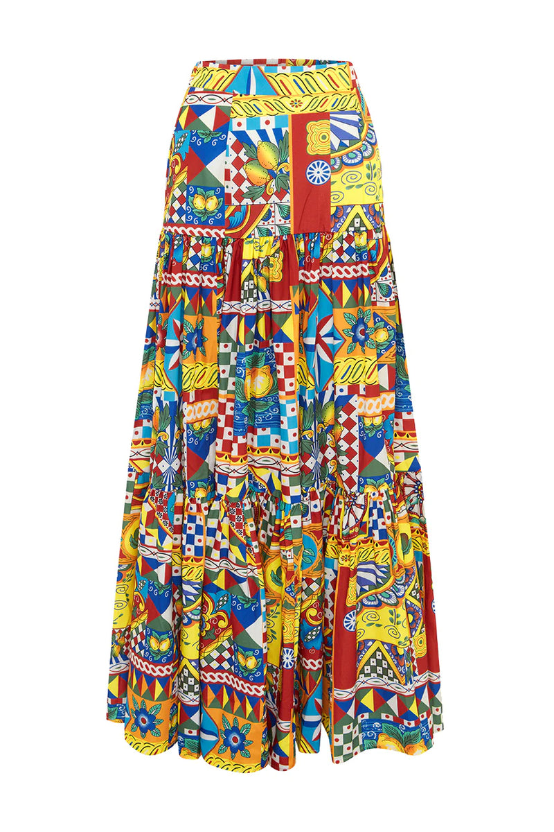 Ayla Top & Skirt Set